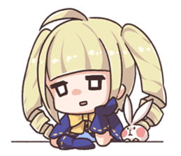 Lukka&Rabbit's daily life -Second- sticker #5709193