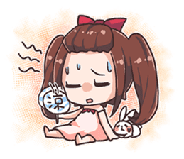 Lukka&Rabbit's daily life -Second- sticker #5709199