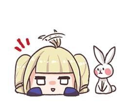 Lukka&Rabbit's daily life -Second- sticker #5709206