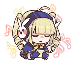 Lukka&Rabbit's daily life -Second- sticker #5709207