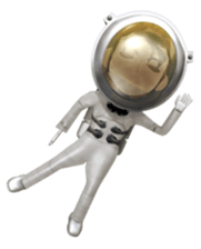Spaceman sticker 3D sticker #5709212