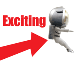 Spaceman sticker 3D sticker #5709216