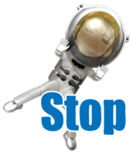 Spaceman sticker 3D sticker #5709224