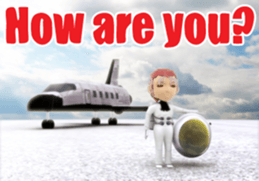 Spaceman sticker 3D sticker #5709230