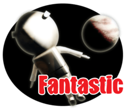 Spaceman sticker 3D sticker #5709239