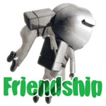 Spaceman sticker 3D sticker #5709243