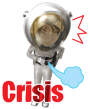 Spaceman sticker 3D sticker #5709248