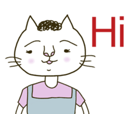 The Cat Mom sticker #5709293