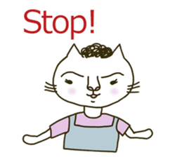 The Cat Mom sticker #5709294