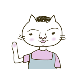 The Cat Mom sticker #5709295