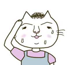 The Cat Mom sticker #5709297