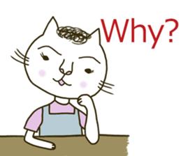 The Cat Mom sticker #5709300