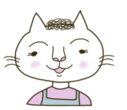 The Cat Mom sticker #5709301