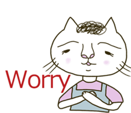 The Cat Mom sticker #5709303