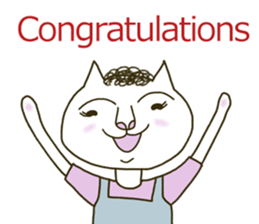 The Cat Mom sticker #5709307