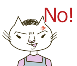 The Cat Mom sticker #5709308