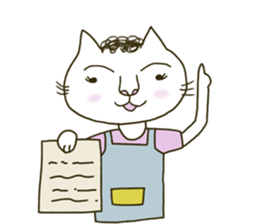 The Cat Mom sticker #5709310