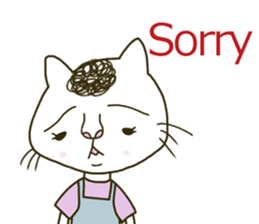 The Cat Mom sticker #5709311