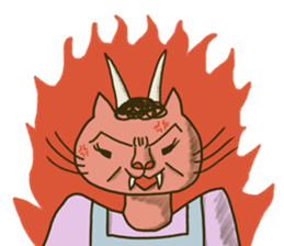 The Cat Mom sticker #5709314