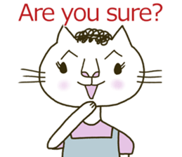 The Cat Mom sticker #5709316