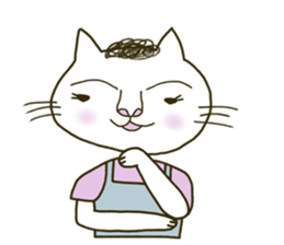 The Cat Mom sticker #5709318