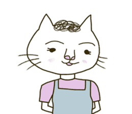 The Cat Mom sticker #5709321