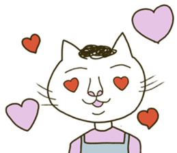 The Cat Mom sticker #5709325