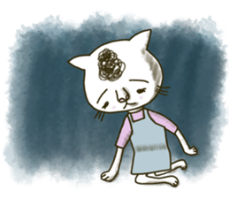 The Cat Mom sticker #5709326