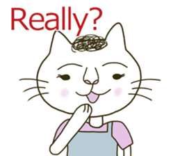 The Cat Mom sticker #5709328