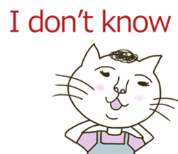 The Cat Mom sticker #5709329