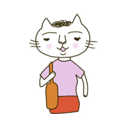 The Cat Mom sticker #5709331