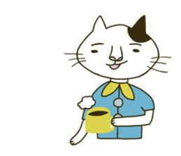 Kenta the cat sticker #5709759