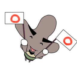 Mr.KIKURAGE sticker #5709800