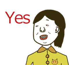 The dead eyes - en sticker #5710054