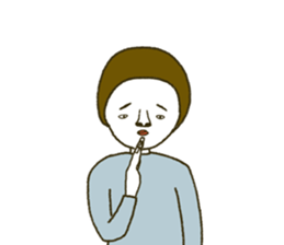 The dead eyes - en sticker #5710056