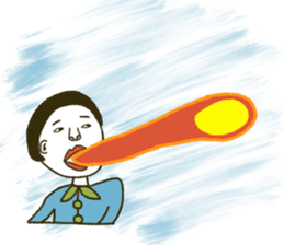 The dead eyes - en sticker #5710073