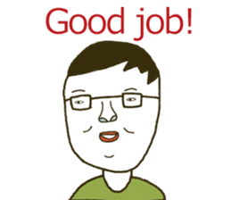 The dead eyes - en sticker #5710075