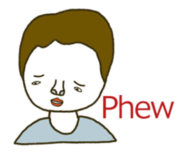 The dead eyes - en sticker #5710081