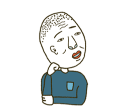 The dead eyes - en sticker #5710086