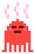 pixel aliens sticker #5710160