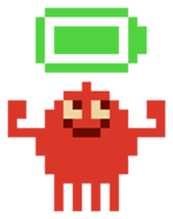 pixel aliens sticker #5710164