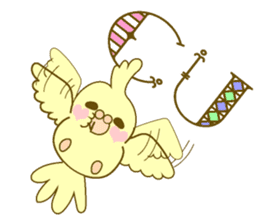Parakeet at the heart(English) sticker #5710352