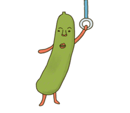 The Vegetables - en sticker #5710381