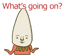 The Vegetables - en sticker #5710388