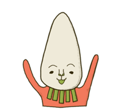 The Vegetables - en sticker #5710391