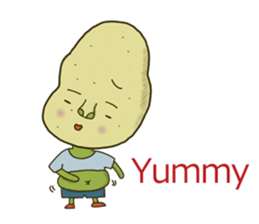 The Vegetables - en sticker #5710394