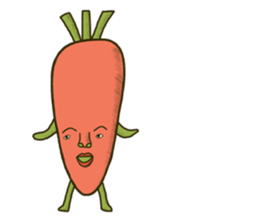 The Vegetables - en sticker #5710397