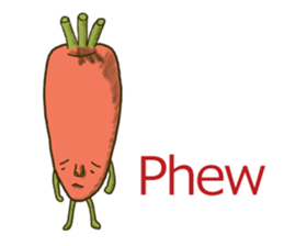 The Vegetables - en sticker #5710399