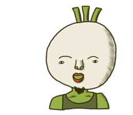 The Vegetables - en sticker #5710400