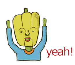 The Vegetables - en sticker #5710404